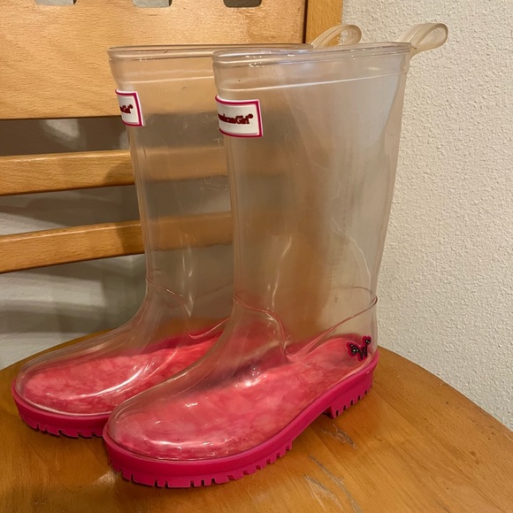 Wellie Wisher’s Peek A Boo Wellies size 1/2 - Picture 2 of 7